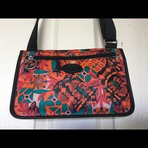 Fossil Mini Floral Crossbody Bag Purse 10x6